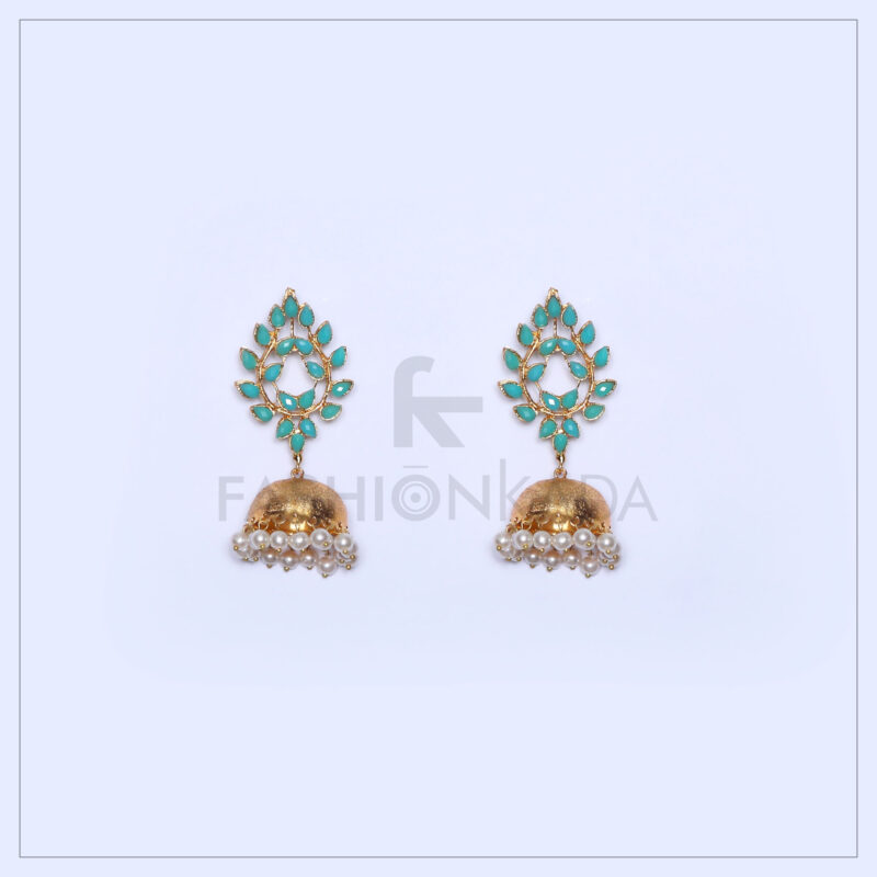 Ferozi Royal Jhumka