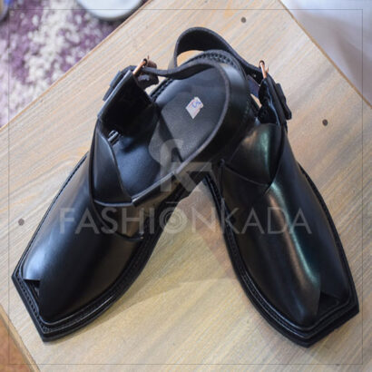 Charsadda Chappal Black Choras