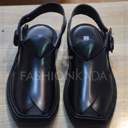 Charsadda Chappal Black Choras